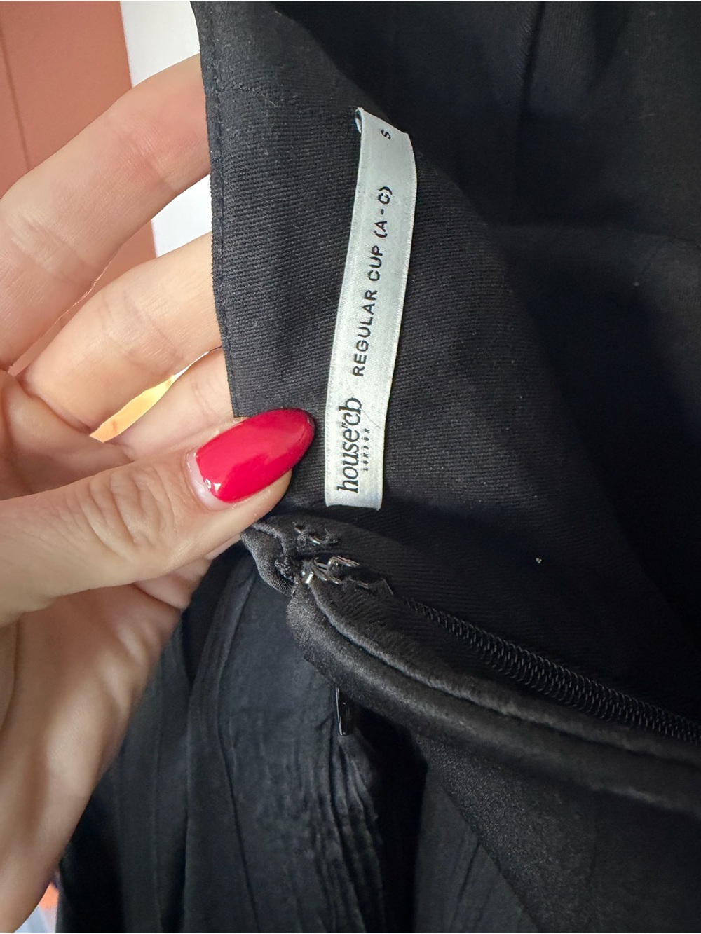 House of CB Black Square-Neck Midi Dress - Picture 2 of 3